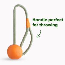 Beco Köteles labda gumis játék - Narancssárga